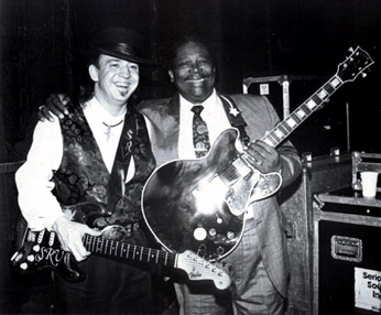 B.B. King y Stevie Ray Vaughan