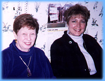 EAL's EWR F/A's Shirley Groshardt and Carol Michelini