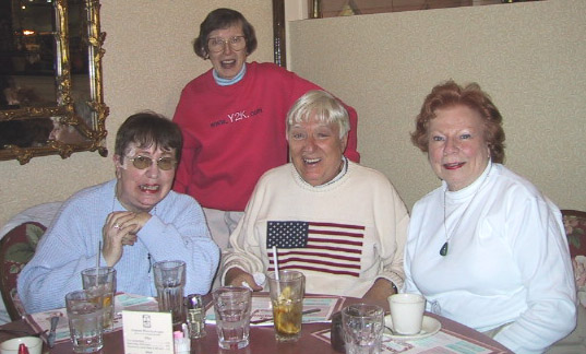 JFK F/A's Jackie Keane, Connie Patterson, Fred Shimandle and Pat Groh