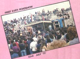 The first ever Radio 1 Roadshow 23rd July 1973