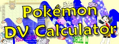 Pokemon Dv Calculator Red