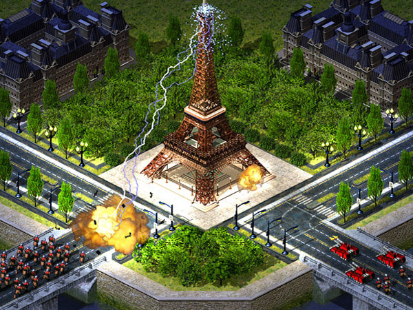 red alert 2 screen goes black