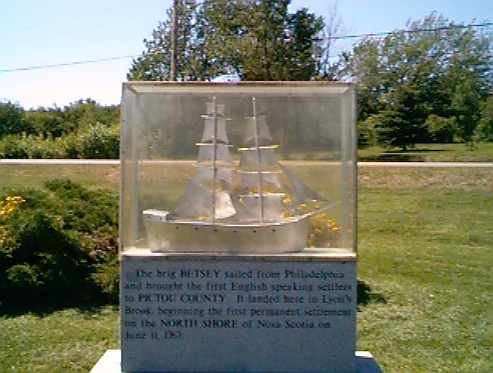 A Monument To The Ship Betsy