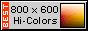 Minimum Resolution: 800x600 (High Color 16 bits)