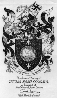 Captain James Cook's Heraldic-Crest
