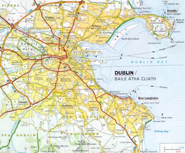 Dublin and environs