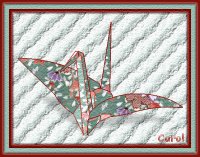 Carol Vandiver's Crane