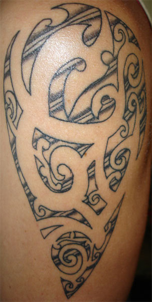 Maori Tribal On August 16 2007 I got a new tattoo It finally worked out