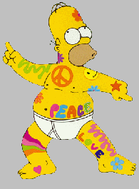 dancin homer gif