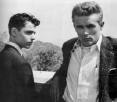 James Dan and Sal Mineo in Rebel Without a Cause