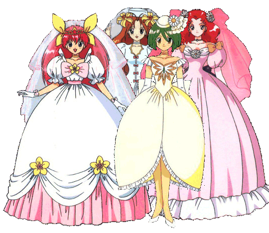 Allweddings Gif The Battle Between Tenshi And Ae Finally Extends To Earth Legendary Love Angel Wedding Peach Is Awakened Fight