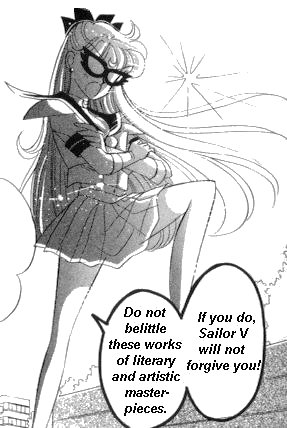 Sailor V warns