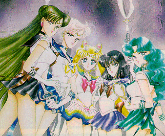 Outer Senshi and Super Sailor Moon