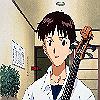 Shinji with his cello