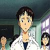 Nervous in class, Shinji?