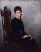 Maria Wiik: Portrait of Hilda Wiik