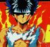 hiei about to  initiate his dragon