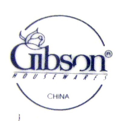 gibson housewares china christmas tree plate holly ribbons christmas china