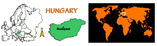 carte de Hongrie