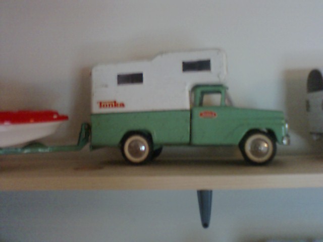tonka camper boat and trailer