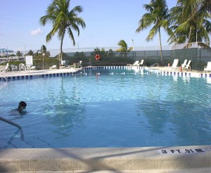 large pool to be enjoyed every day of your vacation.