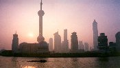 Pudong Skyline At Dawn (53KB)
