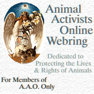 The Animal Activists Online Webring