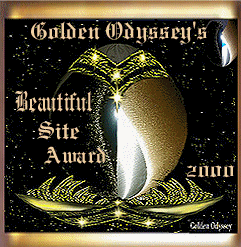 Golden Odyssey's Beautiful Site Award 2000