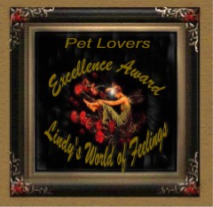 Pet Lovers Excellence Award