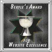 Beryle's Award for Website Excellence