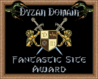 Dyzan Domain Fantastic Site Award