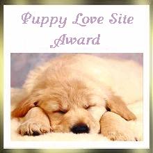 Puppy Love Site Award