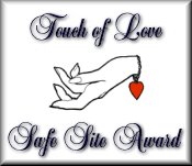 Touch of Love Safe Site Award