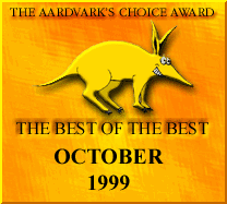 The Aardvark's Choice Award