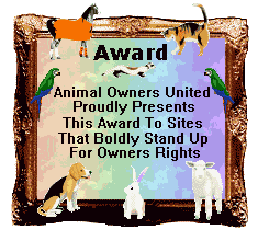 Owners Rights Award