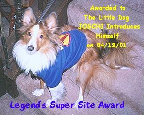 Legend's Super Site Award