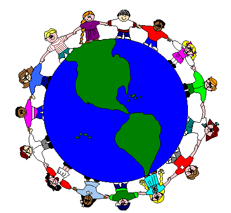 Children Holding Hands Around World. children holding hands around world. Children Holding Hands Around