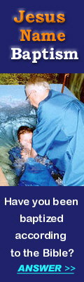 The True Biblical Water Baptism in Jesus' Name