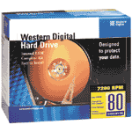 Western Digital 80GB 7200 RPM Hard Drive 