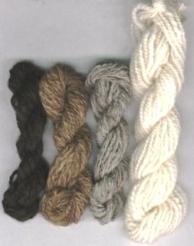 natural wool colors