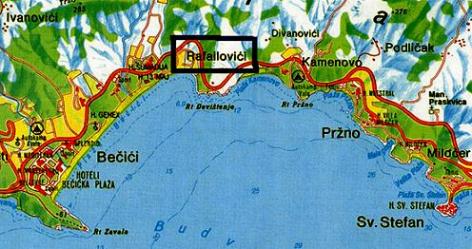 karta crnogorskog primorja Untitled Document karta crnogorskog primorja