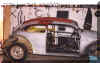 j1974 VW Beetle - Chop Top in Progress