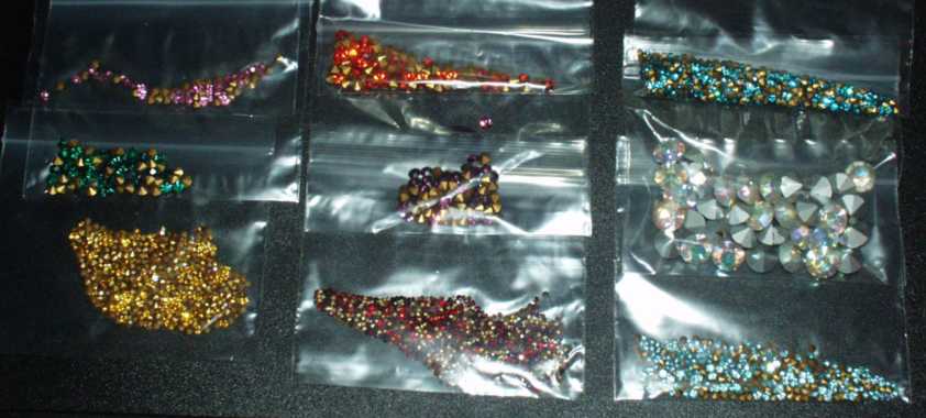 Swarovski rhinestones