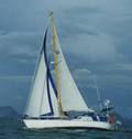 Weatherly sailing in Thailand