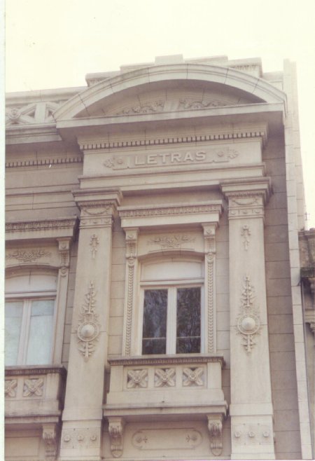 Ateneo de Montevideo  Fachada exterior