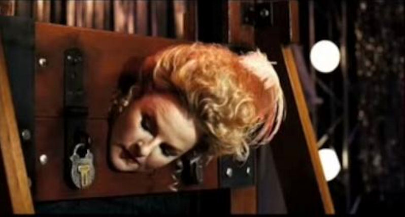 Girl+On+Guillotine The guillotine is another well known illusion. The lunetteresembles a ...