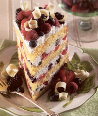 Lemon Berry Torte