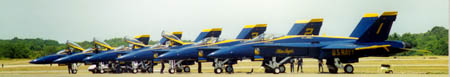 The U.S. Navy Blue Angels