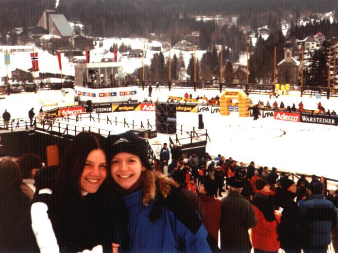 Peg und Silke in Harrachov