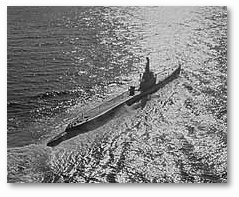  U.S. Submarine in the South Pacific